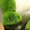 35cm Green Dinosaur Doll Simulation Plush Toy Handmade Doll Cartoon Anime Cute Pillow Cushion Home Decoration Children's Birt