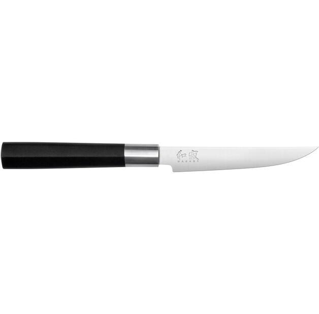 KAI Wasabi Black Steak Knife Set, 2 Pieces (67S-400)