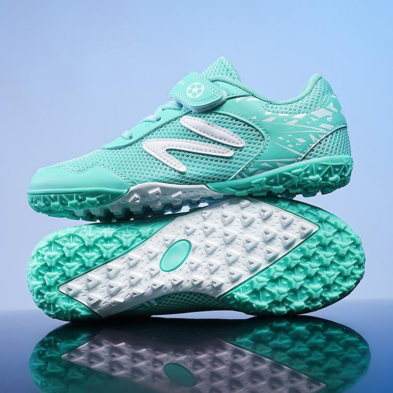 Foreign Trade 2025 Summer New Mesh Velcro Training Children Broken Nails Primary School Game Sneakers Rotating Buckle