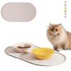 Silikonowa Mata na Karmę dla Zwierząt Antypoślizgowa Mata Stołowa dla Zwierząt Wysokiej Jakości Mata do Karmienia Kota Akcesoria dla Zwierząt