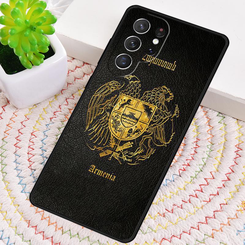 Armenia Armenians Flag Phone Case for Samsung Galaxy Note 10 Pro S26 Ultra S23 S24 FE S25 S21 S22 PLUS Shockproof Cove