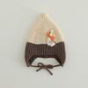 Cute Baby Knitted Hat Winter Warm Beanie Cap with Earflap Cartoon Animal Kids Boy Girl Ear Protection Hats