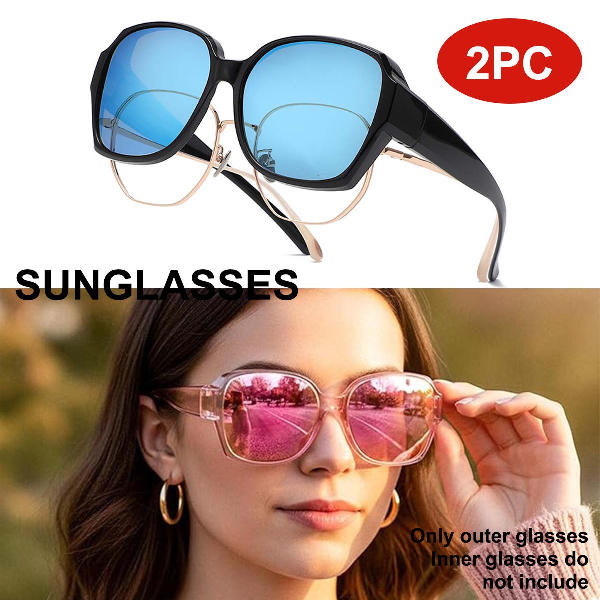 

Oversized Sunglasses for Women Luxury Vintage Sun Glasses Classic UV400 Big Frame Lady Eyewear T01