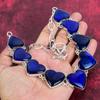 Blue Flash Labradorite Heart Shaped Necklace, 925 Solid Sterling Silver Gemstone Necklace, Handmade Dainty Jewelry