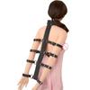 BDSM Training Slave Props Collar Handcuffs Bondage Sex Toys PU Leather Sex Furniture Chastity Belt