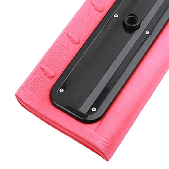 Roof Snow Rake Foam Broom Scraper Ice Removal Tool with Wide Head Winter Driveway Roof Vehicle Snow Pusher Cleaning Accessory