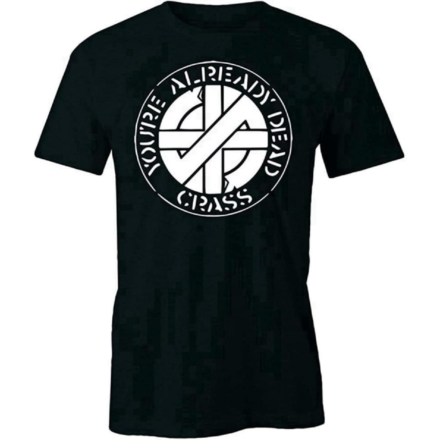 Men s Crass - Punk Rock - Punk is Dead - Anarchy - Your Already Dead T-Shirt XXXXXL разноцветный