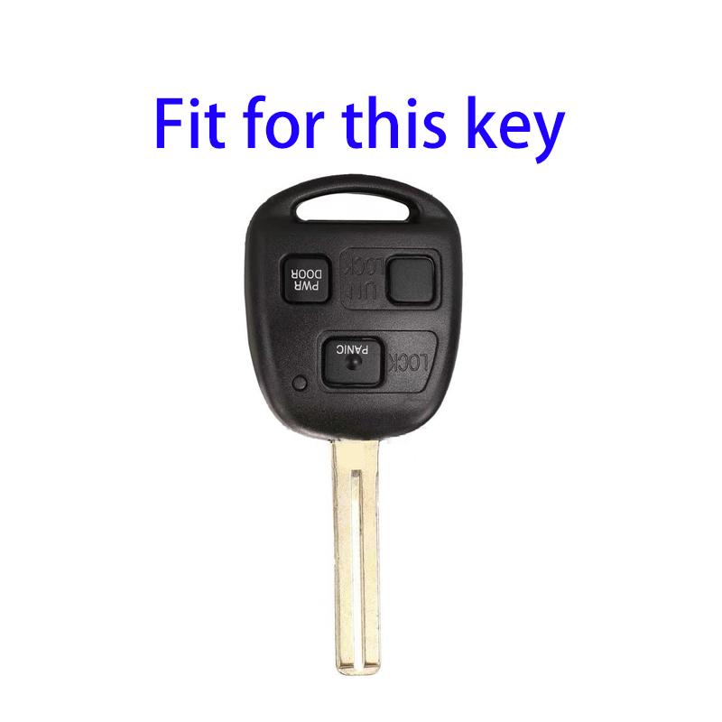 New TPU Car Key Fob Cover Case for Toyota Avensis Yaris Camry 30 RAV4 Land Cruiser 120 Prado Corolla Land Cruiser for Lexus RX 330 Is200