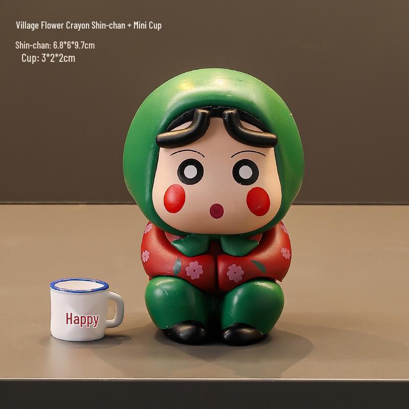 

Эмалевый брелок Crayon Shin-chan, настольное украшение для гостиной, прихожей
