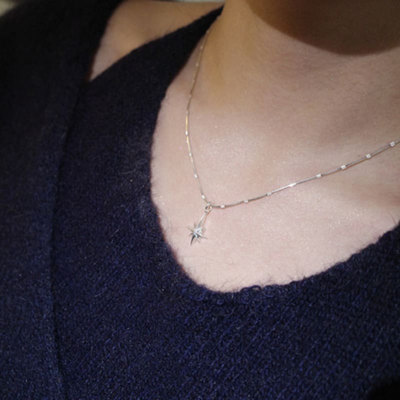 OVERGREY Polaris Necklace - Silver