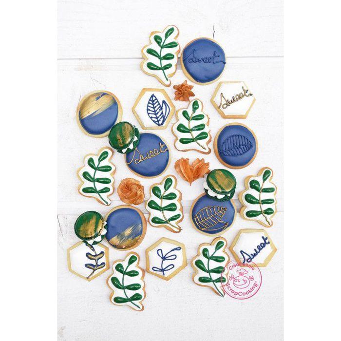 Colorant alimentaire en poudre - SCRAPCOOKING - Pot 5g - Bleu nuit