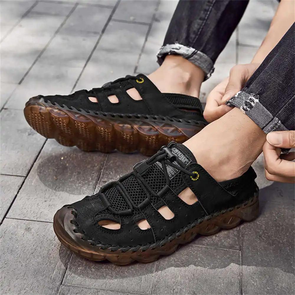 Fashion Mesh Closed Toe Home Slippers Men Pink Sneakers Shoes Low Heel Sandal Sport Universal Brand Trends Basctt New In Beskete