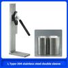 Manual Stainless Steel Corkscrew Red Wine Bottle Cork Stopper Press Machine Household Brewing Equipment