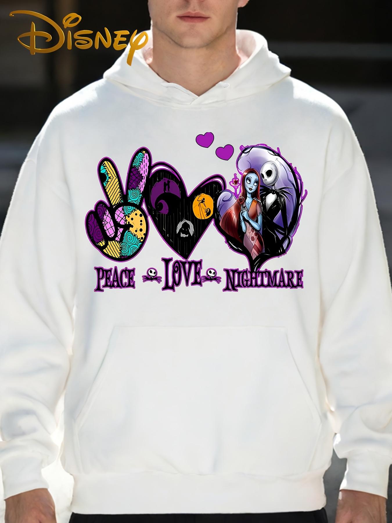 

Disney Christmas Eve Scar Hoodie Soft Plus Hoodie with Drawstring Hat, Unisex Loose Fit Sweatshirt 2XL