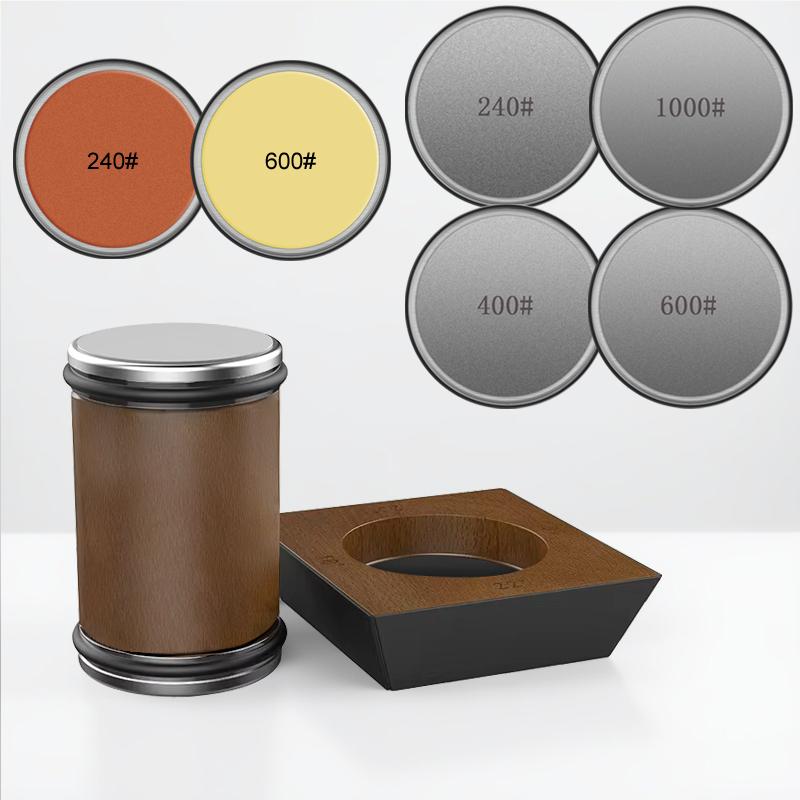 4-Winkel Rollmesserschärfer 15/18/20/22° Rollenschärfer Magnet Holzsockel Diamantschleiferset Holzbearbeitung Schärfsystem