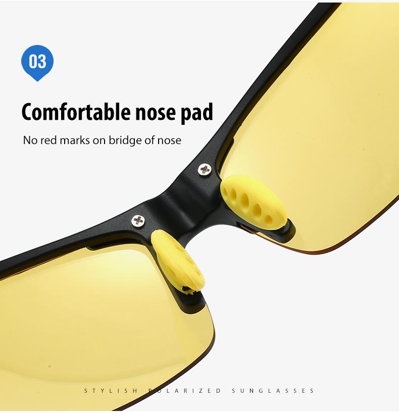 TR1053 Ultra-light Polarized Photochromic Cycling Sunglasses - Anti-UV, Strong Light Protection