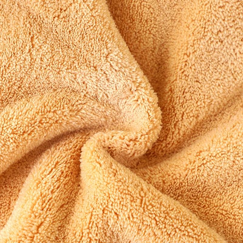 Animal Themed Kids Hand Towels Soft Absorbent Coral Velvets Quick Drying Towels for Kitchen and Bathroom