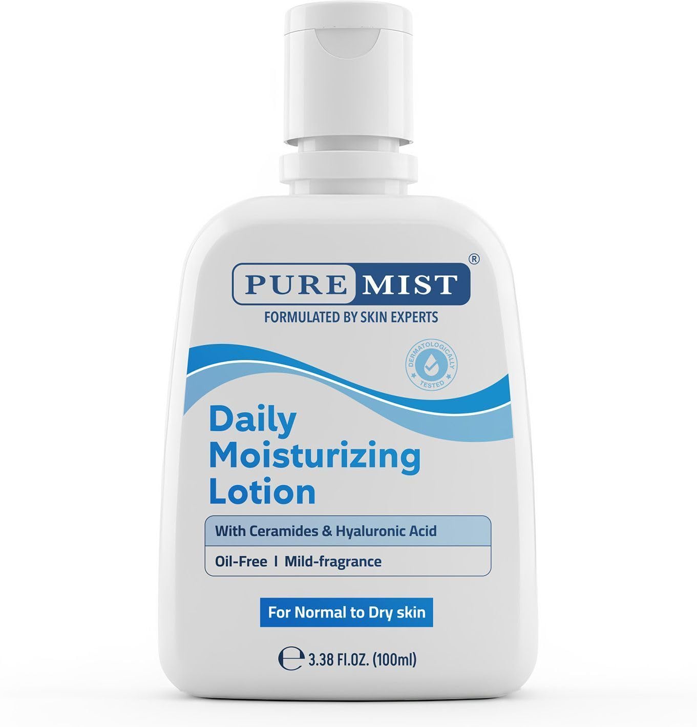 PureMist Daily Moisturizing Lotion, Oil-Free Hydration for All Skin Types SE009