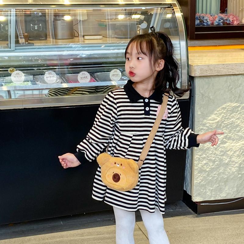 Dressing Cross Capybara Bear Rabbit Chicken Frog Panda Children Bag Shoulder