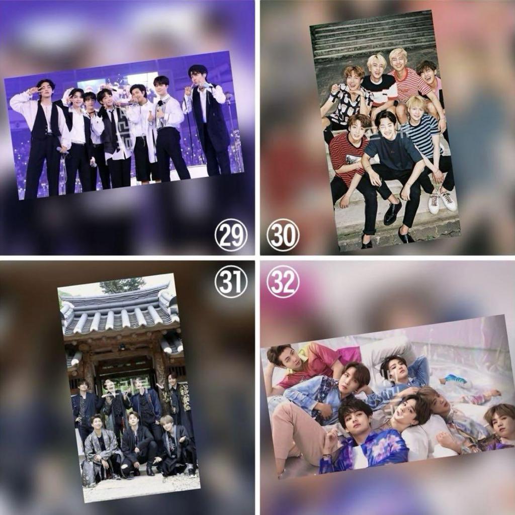 [USED] Exclusive BTS FESTA Photo Ticket for Jungkook, Jin, Hobi, and Korean Producers