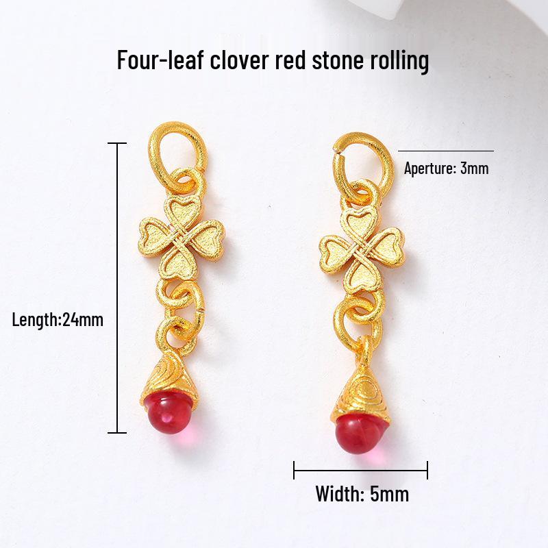 Vintage Brass Filigree Pearl Spacer Beads for Handmade DIY Bracelets