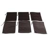 6 Pieces Winter Ski Neck Gaiter Drawstring Neck Warmer Unisex Windproof Thermal Face Scarf for Outdoor Skiing Fishing