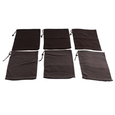 6 Stück Winter Ski Nackenwärmer mit Kordelzug Unisex Winddicht Thermisch Gesichtsschal für Outdoor Skifahren Angeln