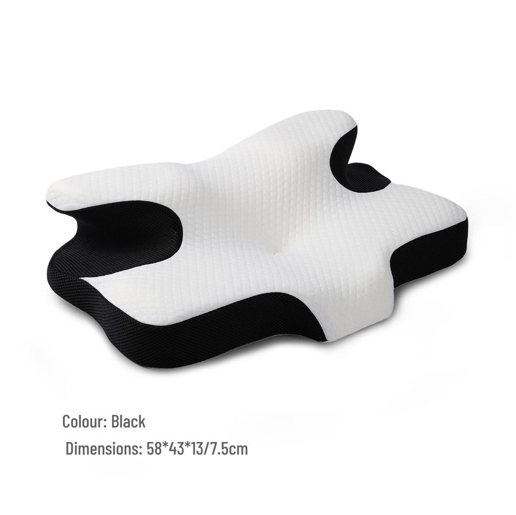 Ergonomic Memory Foam Neck Support Pillow for Side Sleepers