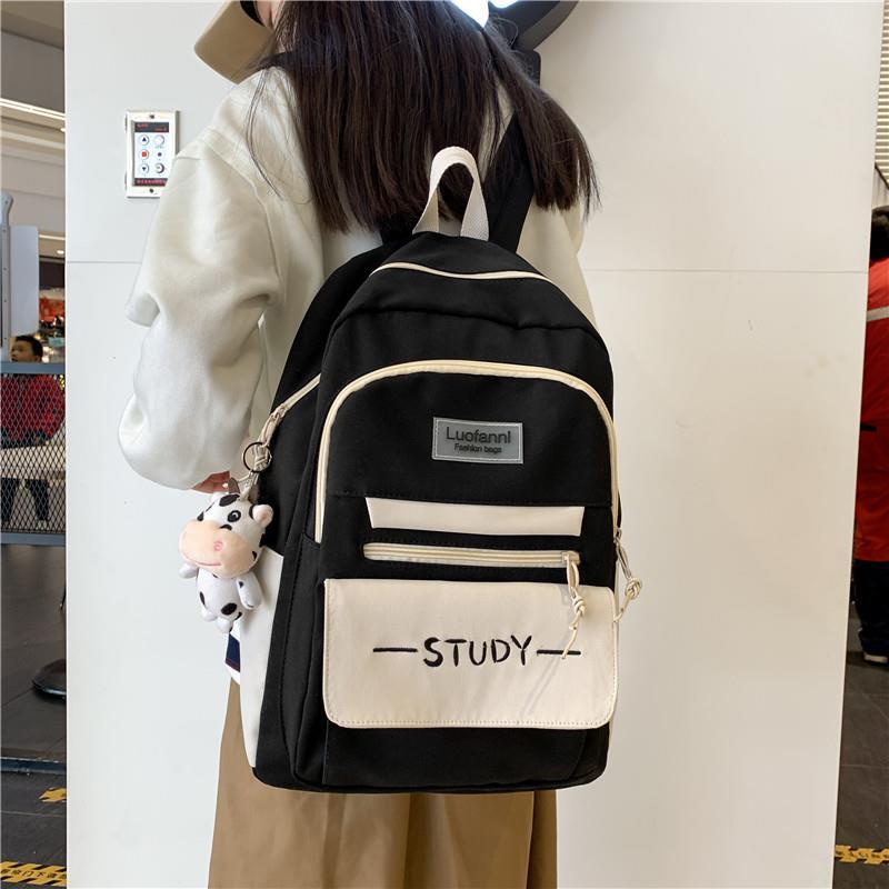 Women's Backpack Schoolbag Women's Backpack Senior Middle School Students Campus Backpack Office Computer Bag