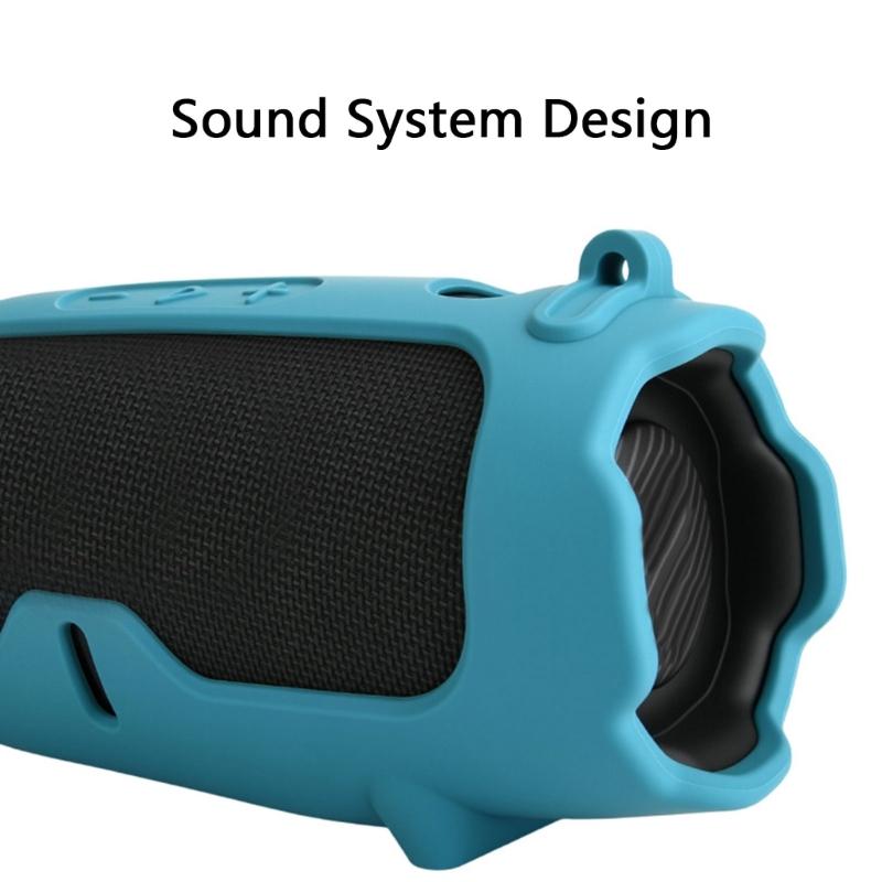 Silicone Protective Case for Charge 6 Speakers with Shoulder Straps, Dustproof and Shockproof Speakers Guard