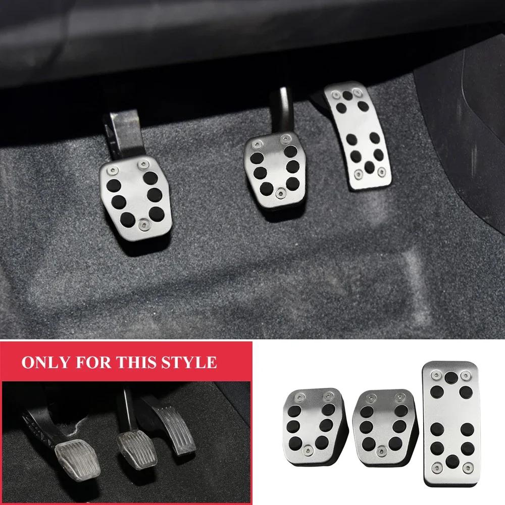 UZYJ9 Car Pedals for Ford Focus 2 MK2 Focus 3 MK3 Kuga Escape ST 2009-2017 Fuel Brake Clutch Pedal Cover Car-styling