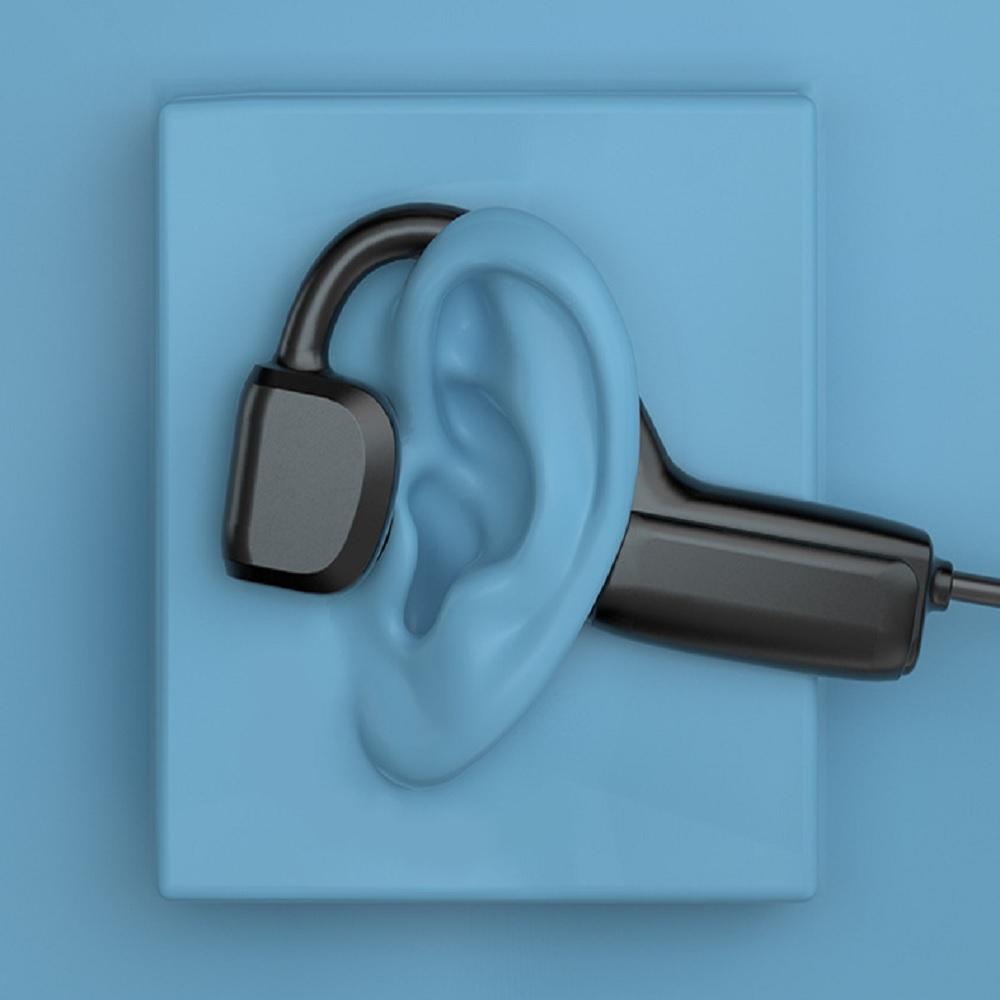 Bone Conduction Headphones Bluetooth 5.1 Wireless Earbuds Outdoor Sport Headset