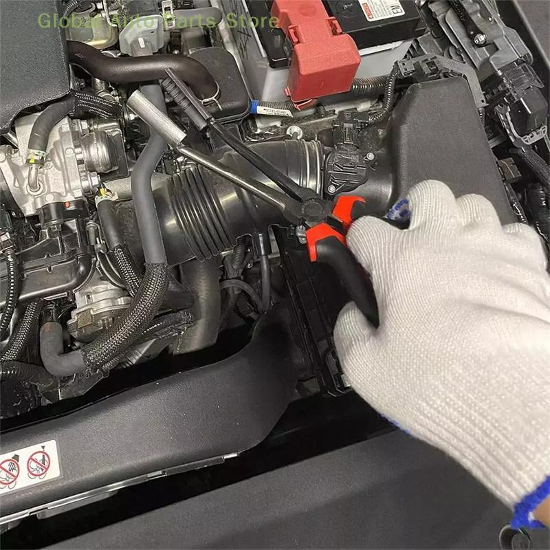 Car Spark Plug Wire Removal Pliers Tool High Voltage Cylinder Cable Removal Clamp Tool Spark Plug Boot Removal Hand Tools
