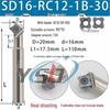CNC Chamfering Tool Holder - Inner/Outer R, Arc Positive/Negative, Sizes R0.5-6