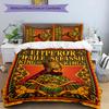 Rastafari Lion of Judah 3pcs Bedding Set Duvet Cover Closure Includes 1 Duvet Cover & 2 Pillowcases for All Seasons Bedroom Home Dorm Decor