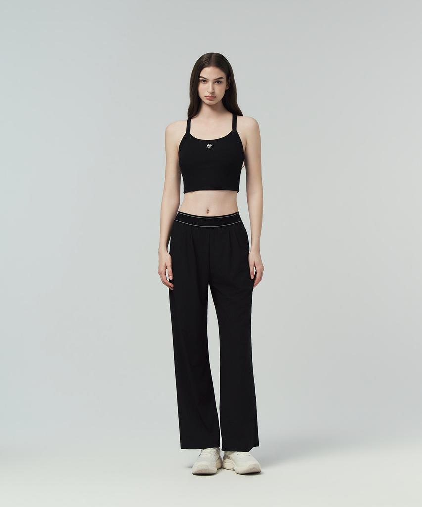 SERGIO TACCHINI W Elastic Waist Woven Wide Pants