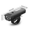 Set Lumini Bicicletă, LED Puternic Reîncărcabil USB, Lumină Ciclism Șosea și Munte, Călătorie Nocturnă, Impermeabil