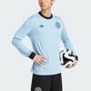 Adidas Originals ANNIVERSARY SS25 Soccer Jersey Men's Clear Blue/Black JY0236-
