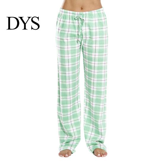 Loose Leg Women Trousers Long Pants Elastic Drawstring Waist Wide Casual Checked Pattern for Sporty Style Fit Home Versatile Leisure