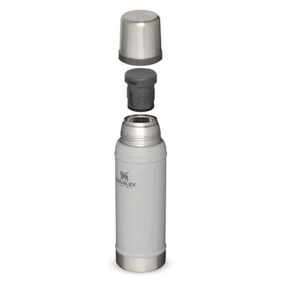 Bouteille isotherme - stanley - classic bottle s - 0,75 l - acier inoxydable - couleur ash