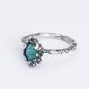 HARANG HR 113R_Antique Gemstone Ring (Mint Amazonite)
