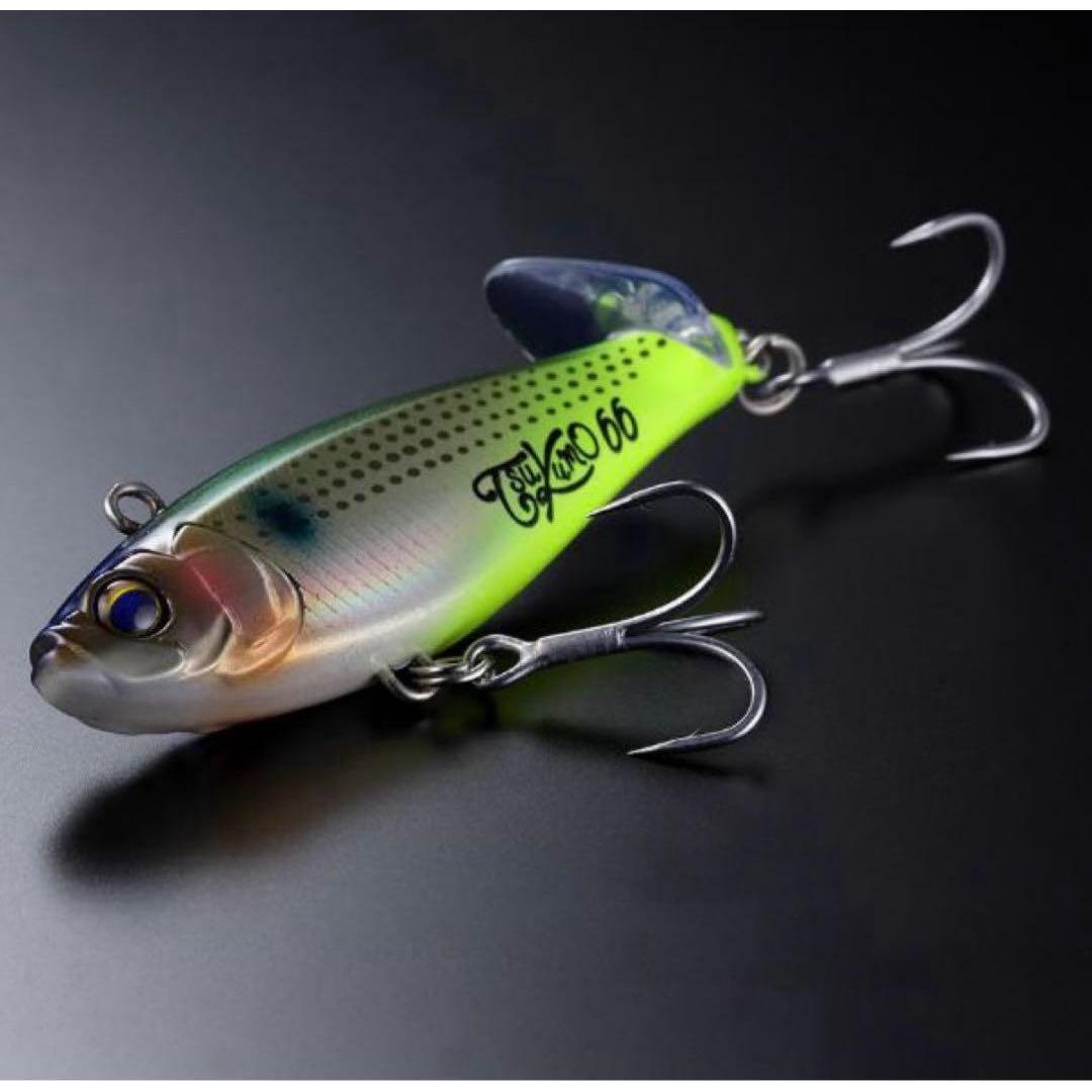 Used JACKALL Tsukumo 66 Fishing Festival Limited Color Inakko Chart Tail New