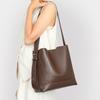 Large Bag for Women, Autumn and Winter New Style, Versatile Genuine Leather Crossbody Bag, Large Capacity Commuter Bucket Bag