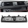 Black Air Conditioning Outlet Panel Grille Air Vent Panel Replacement Suitable for 5 Series F10 F11 F18 Parts