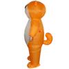 Orange Dog Inflatable Costume Inflatable Cartoon Dress Up Halloween Show Costume Party Decoration Easter Costume Inflatable Doll