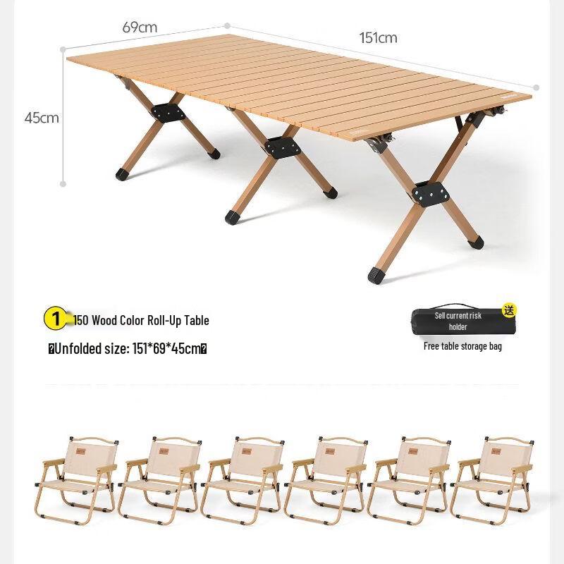 Explorer Outdoor Folding Camping Table & Chair Set