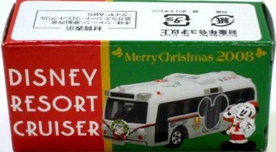 Disney Resort 2008 Resort Cruiser TDR Tokyo Disneyland 25. Jubiläum Weihnachten DISNEY RESORT CRUISER Tomica [Tokio "Weihnachten" Tomica]