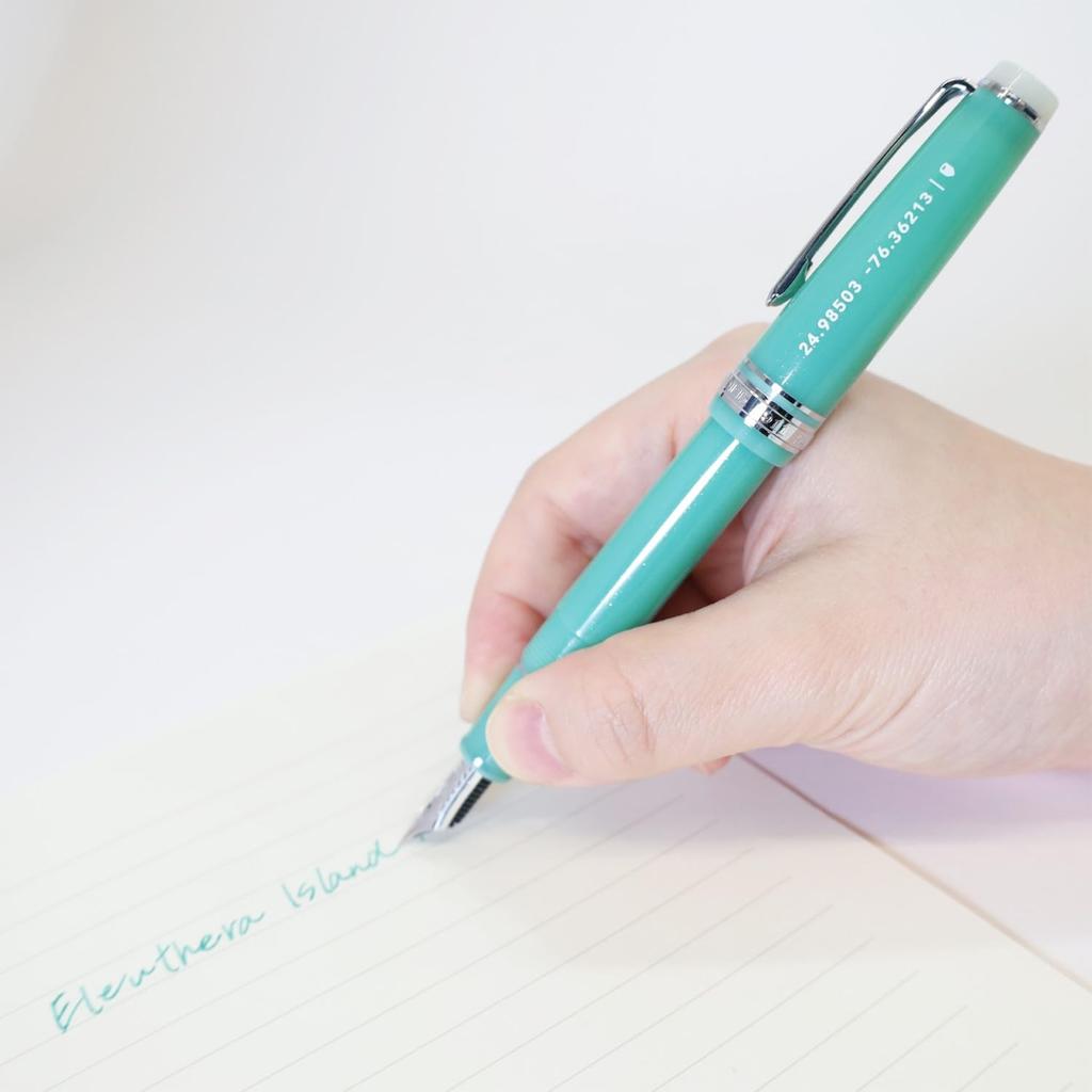 Sailor Fountain Sea Fountain Medium 14K Gold Medium Pen, Pen, Slim, Syvash, Fukai, Fine, Nib, Size, 10-1293-331