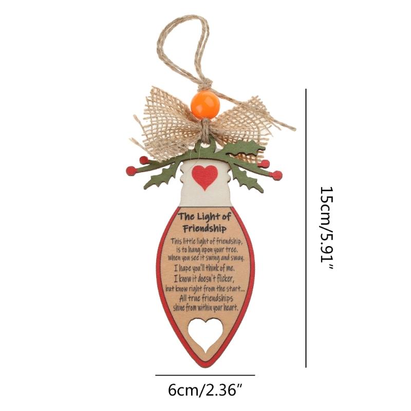 Christmas Friendship Ornaments for Christmas Tree Decorations Christmas Present Gift for Friends Besties BFFWomen