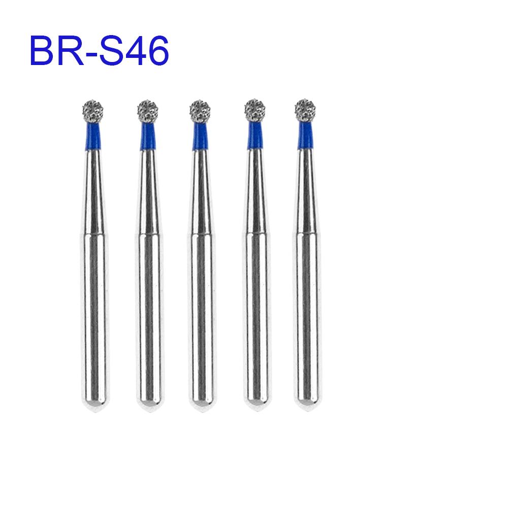 5Pcs/Pack, Jnsur Dental Diamond Burs Dental Drills For High Speed Handpiece Fg Dia 1.6Mm Dental Lab Technican Dentistry Material